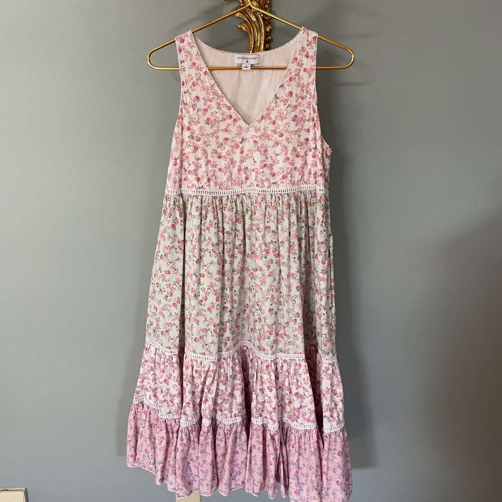 LoveShackFancy  Floral Tiered Dress
